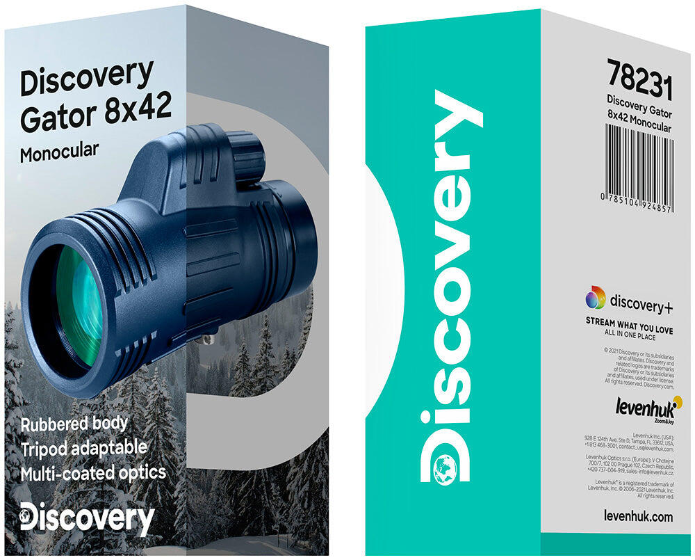 Levenhuk Discovery Gator 8x42 Monokular 2/7