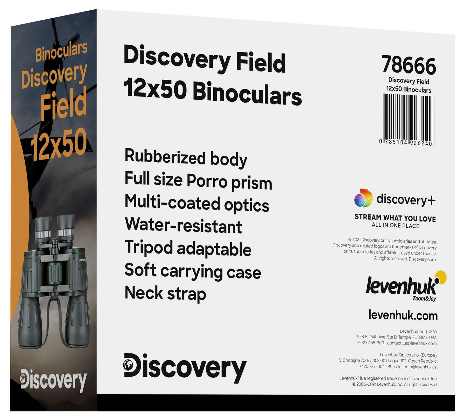 Levenhuk Discovery Field 12x50 Verrekijker 3/7