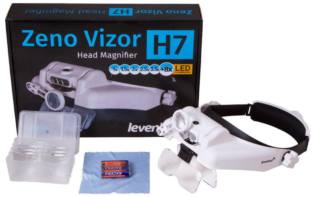 Zeno Vizor H7 Lente d'ingrandimento Levenhuk 2/5