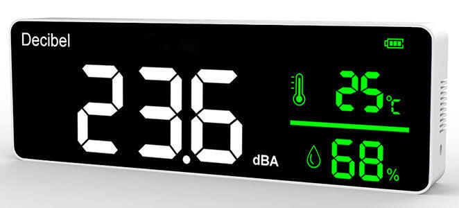 Wezzer Teo TH70 Termoigrometro Levenhuk e monitor del rumore 2/7