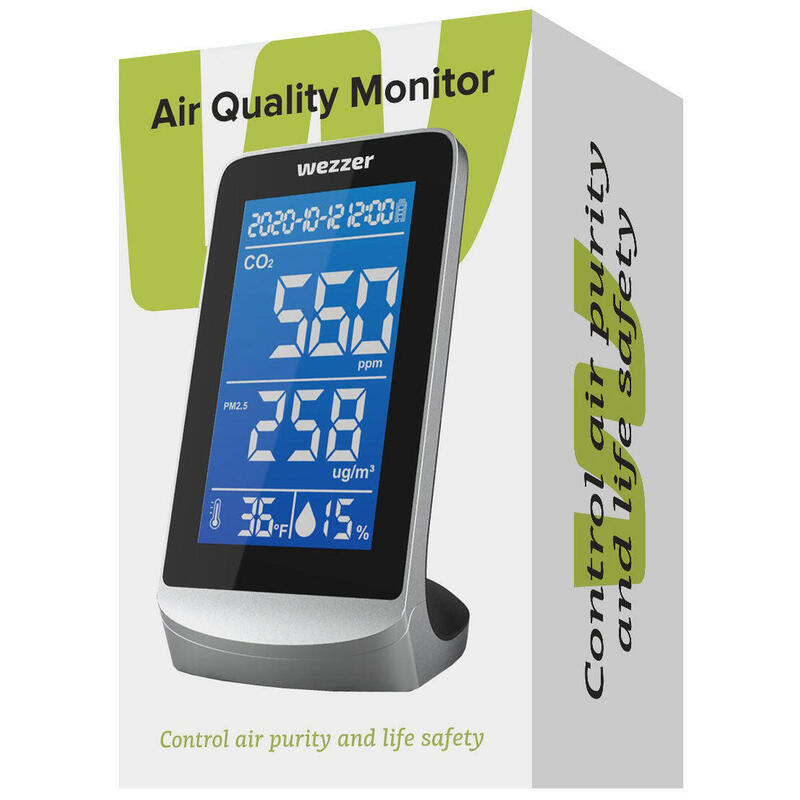 Monitor de Qualidade do Ar Wezzer Air PRO DM40 Levenhuk