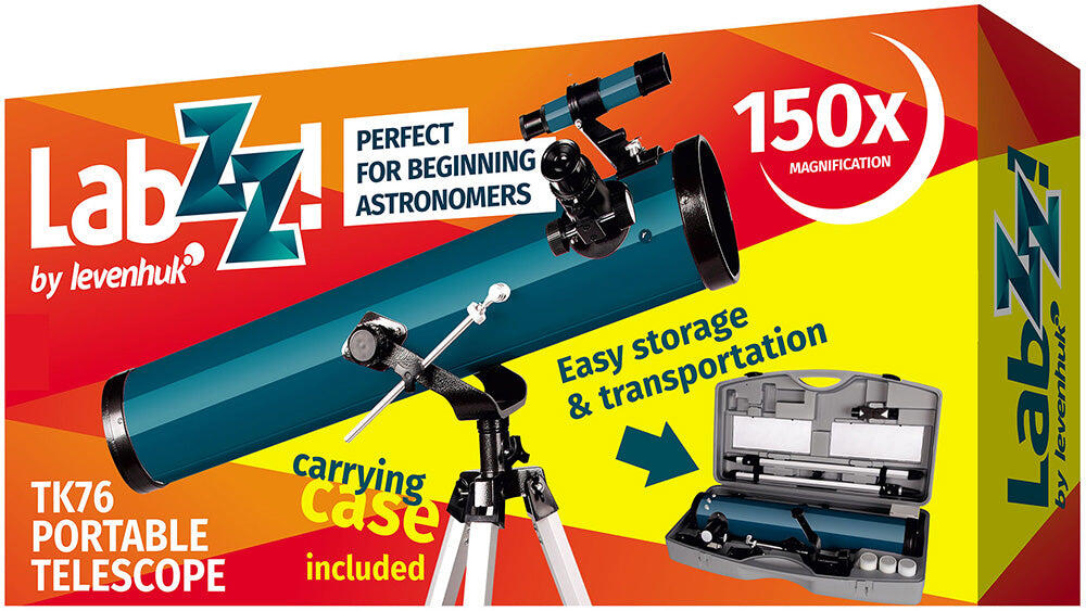Telescopio con custodia LabZZ TK76 Levenhuk 3/7