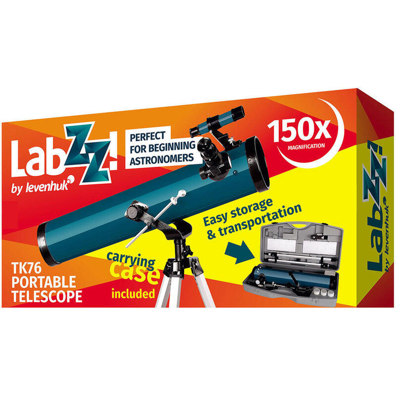 Telescópio com Mala LabZZ TK76 Levenhuk