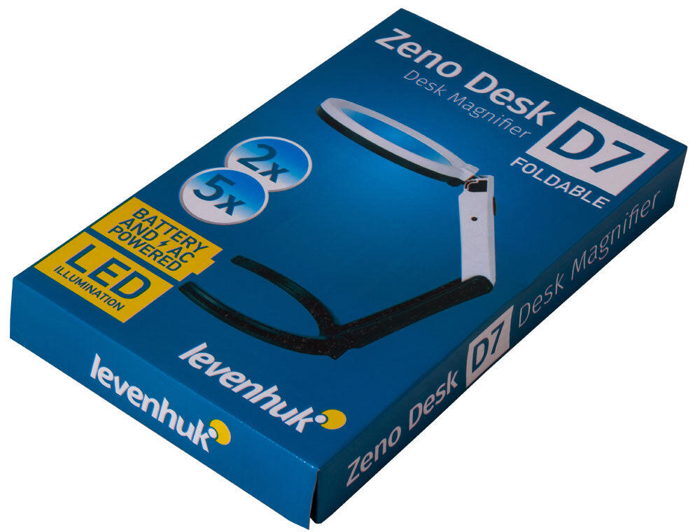 Lente d'ingrandimento da tavolo Zeno D7 Levenhuk 2/5