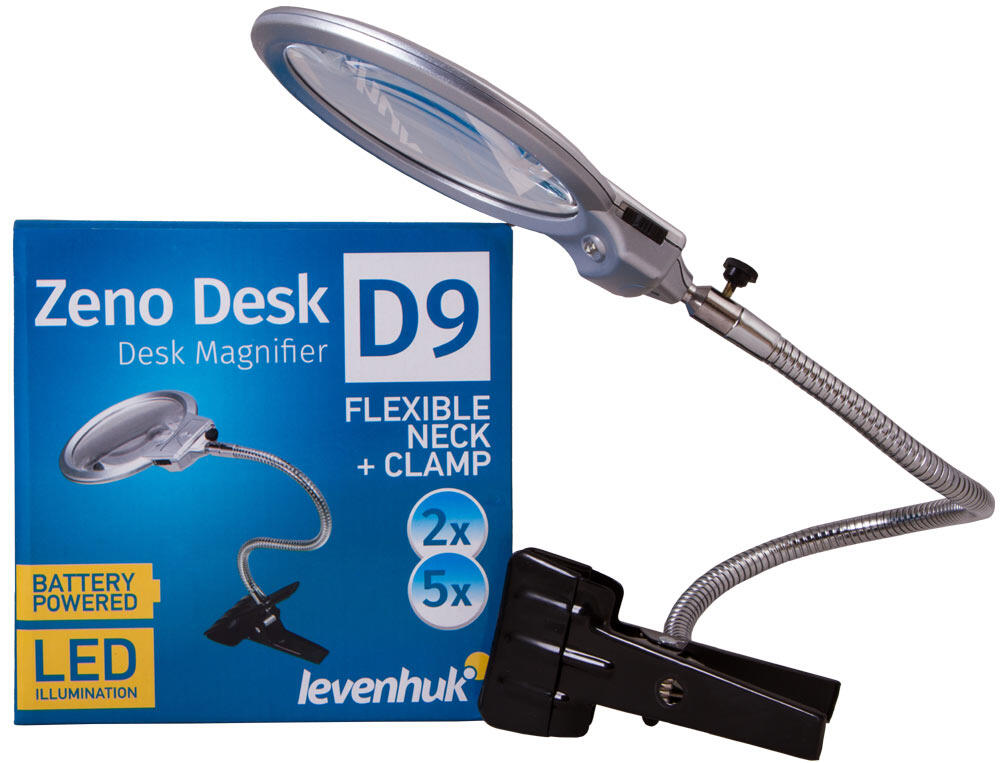 Loupe de bureau Levenhuk Zeno D9 3/5