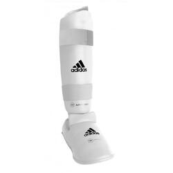 Adidas Witte Scheen- en voetbeschermer voor karate