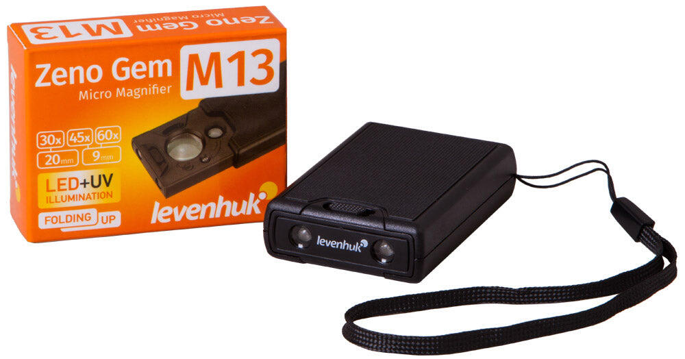 Lente d'ingrandimento Zeno Gem M13 Levenhuk 3/5