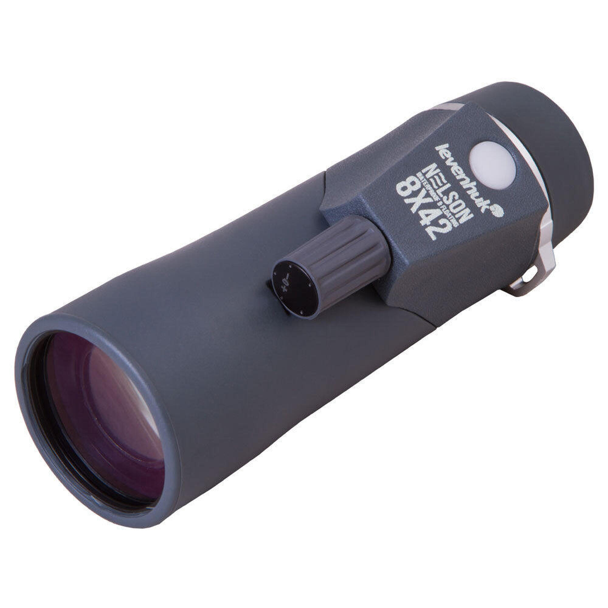 Monocular Levenhuk Nelson 8x42 con retícula y brújula 6/7