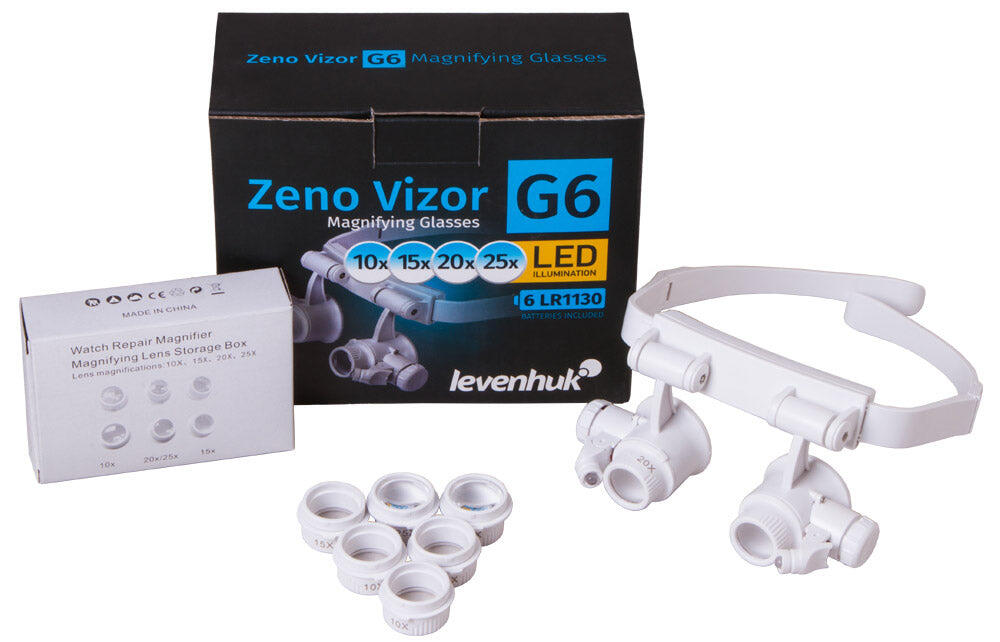 Lupa Zeno Vizor G6 Levenhuk 2/5