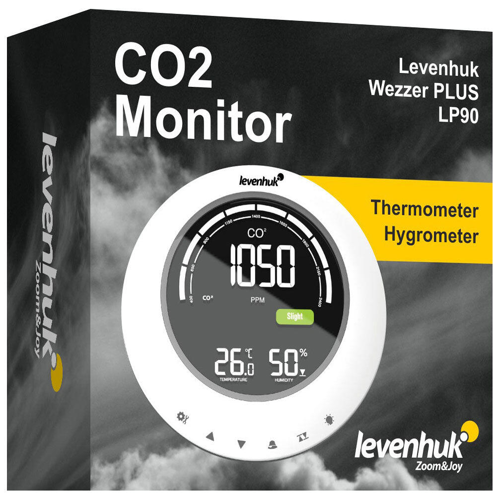 Monitor de CO2 Wezzer PLUS LP90 Levenhuk 2/4
