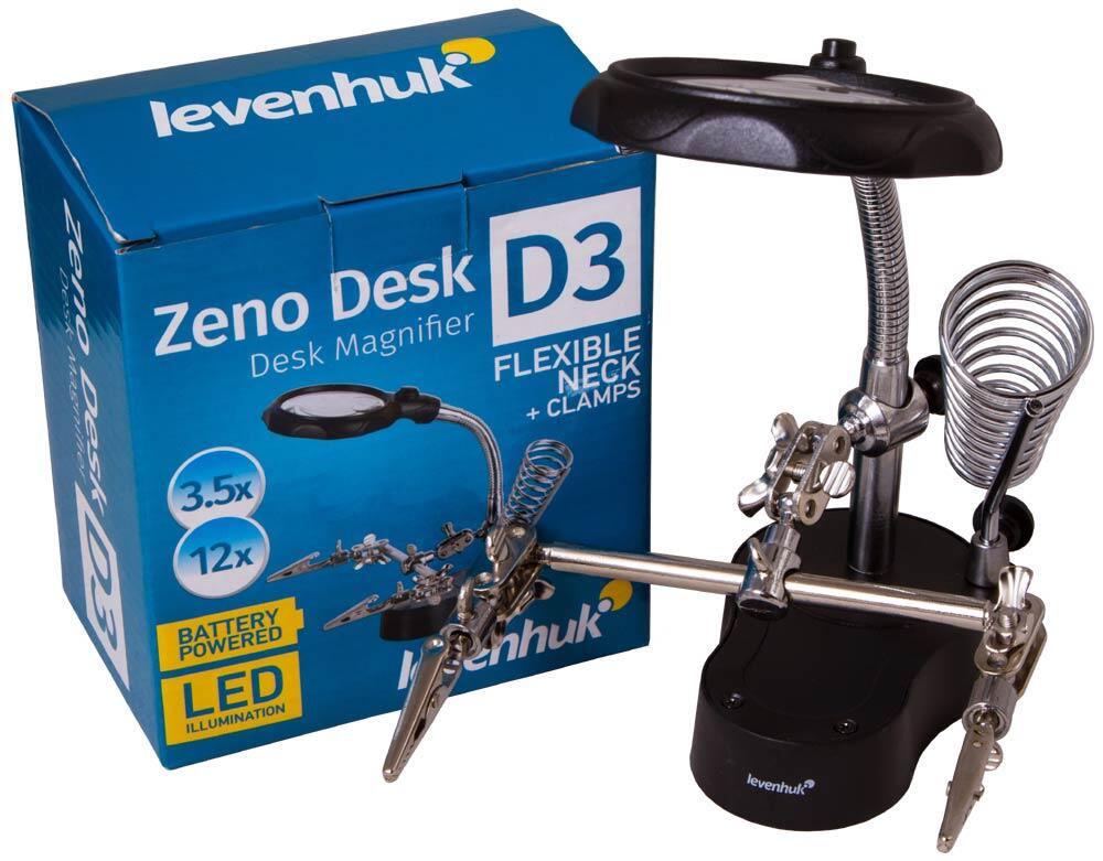 Loupe de bureau Levenhuk Zeno D3 3/5