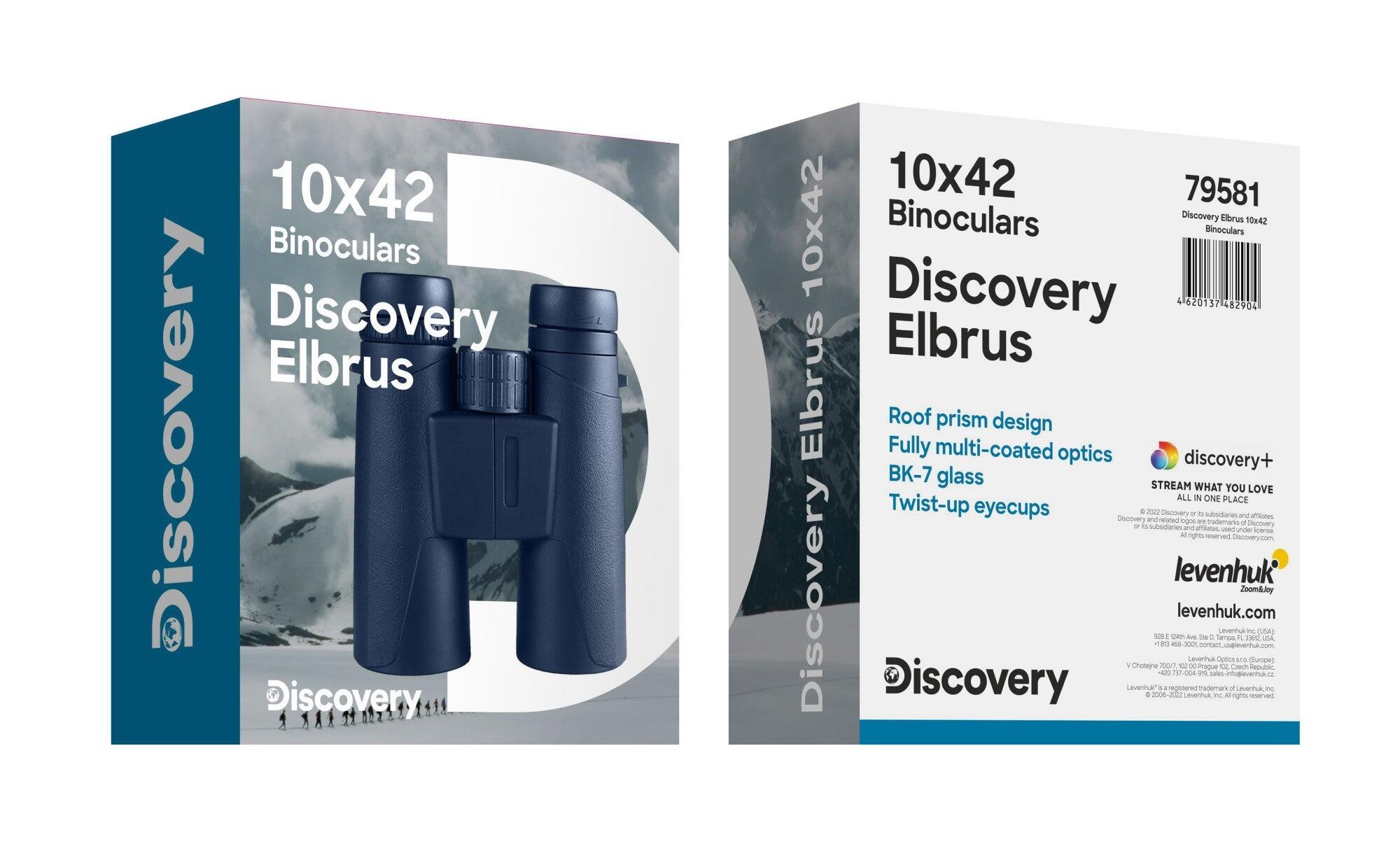 Jumelles Levenhuk Discovery Elbrus 10x42 2/7