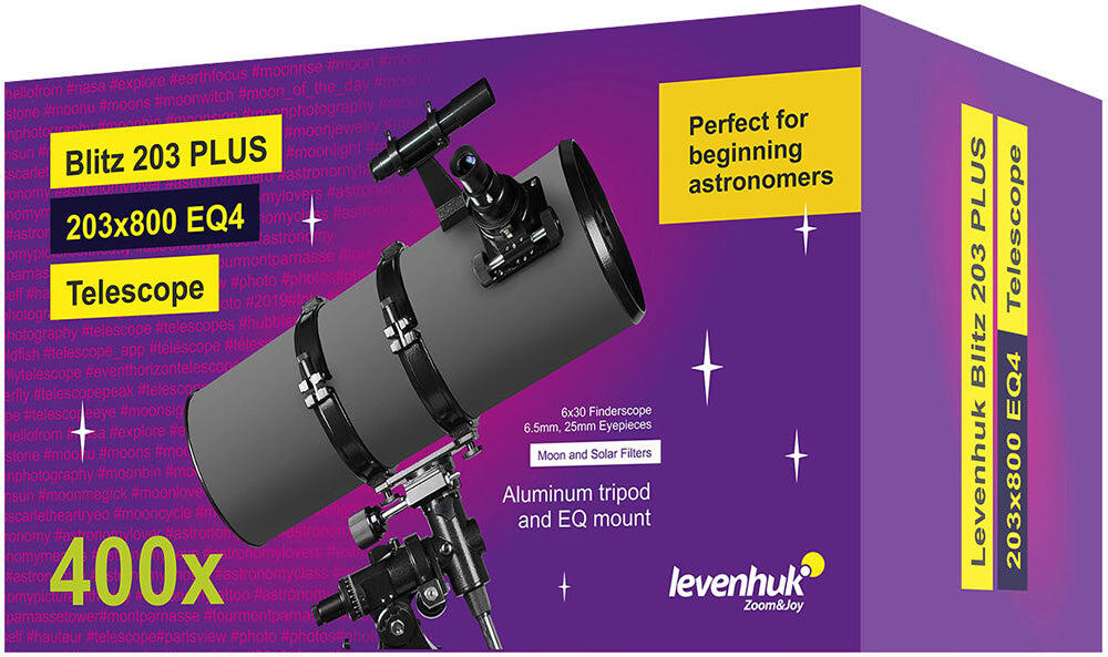 Telescopio Levenhuk Blitz 203 PLUS 2/7