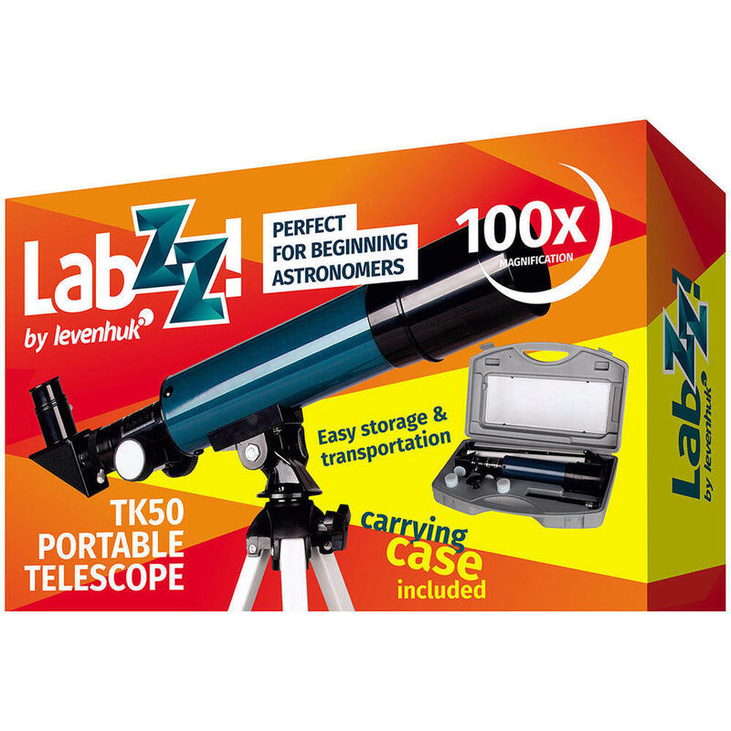 Telescópio com Mala LabZZ TK50 Levenhuk