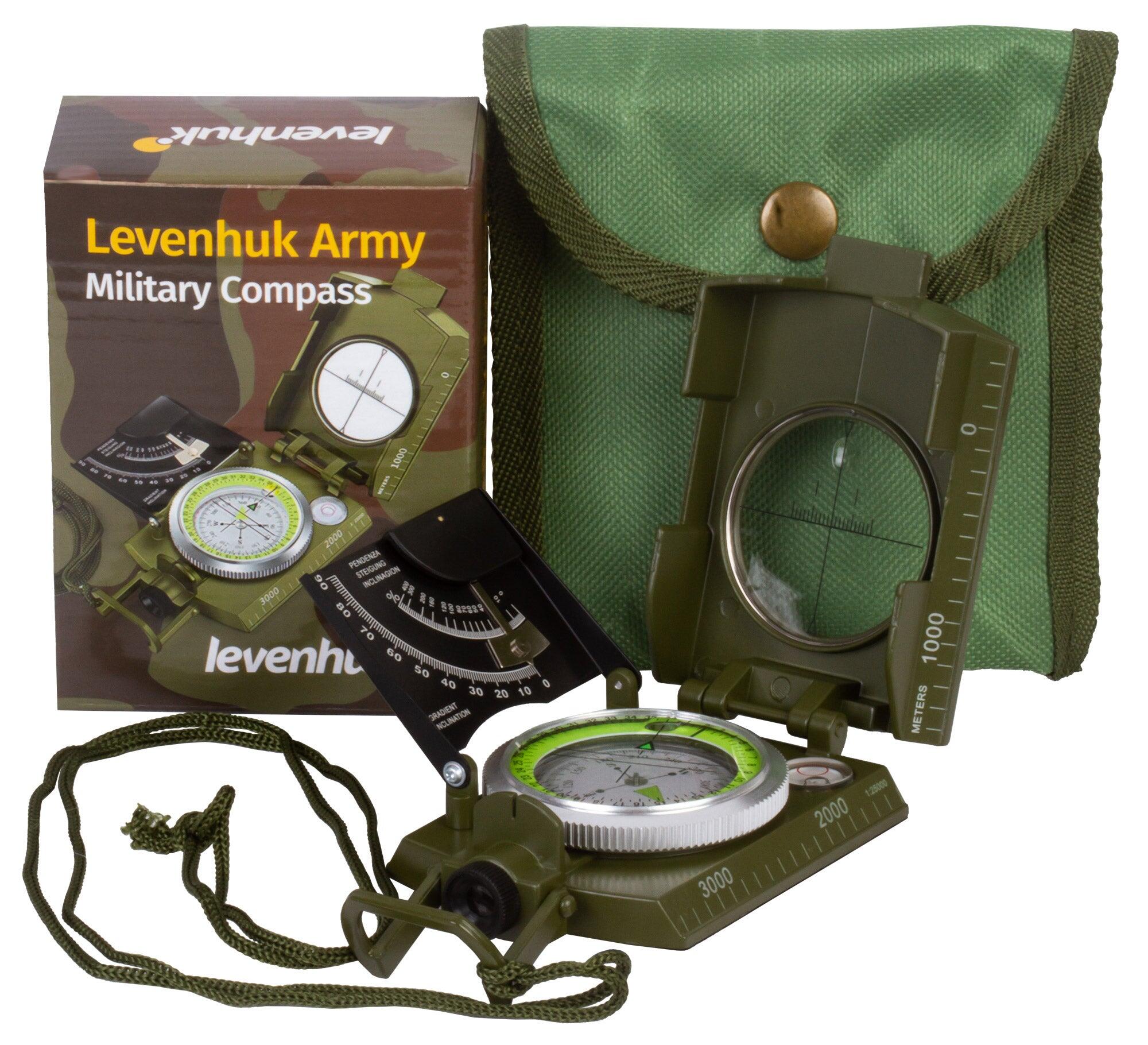 Brújula Levenhuk AC20 del ejército 2/5