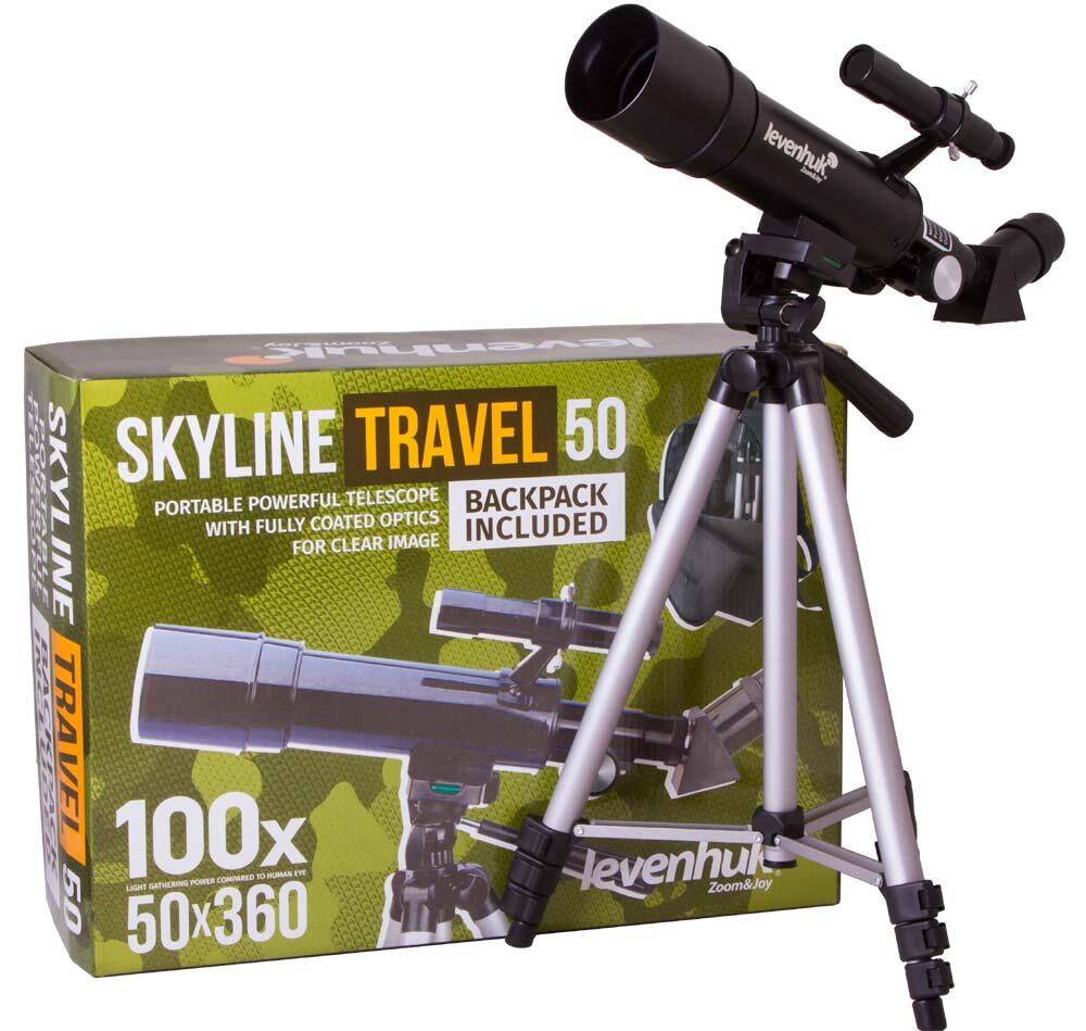 Telescopio Levenhuk Skyline Travel 50 2/7