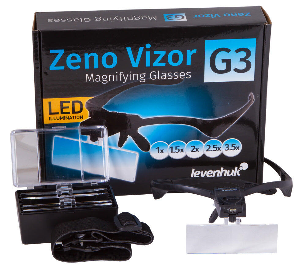 Occhiali d'ingrandimento Zeno Vizor G3 Levenhuk 2/5