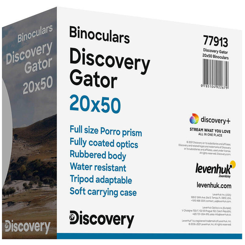 Binóculos Gator 20x50 Discovery