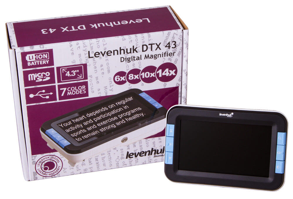 DTX43 Lente d'ingrandimento digitale Levenhuk 2/5