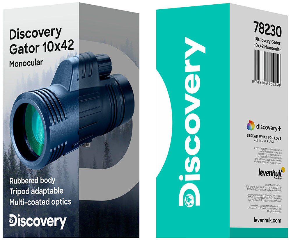 Monoculaire Levenhuk Discovery Gator 10x42 2/7