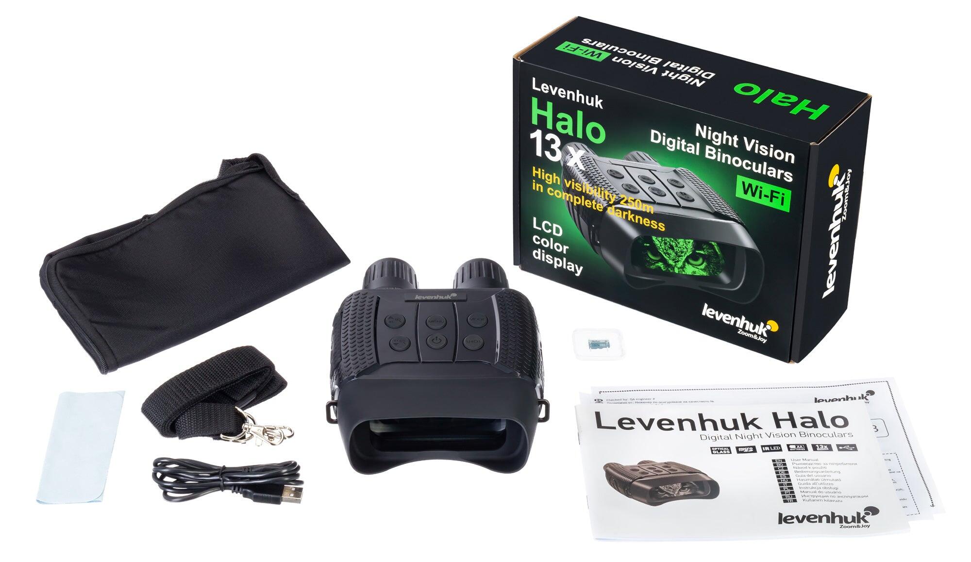 Binóculos de Visão Noturna Digital Halo 13X Levenhuk 2/5