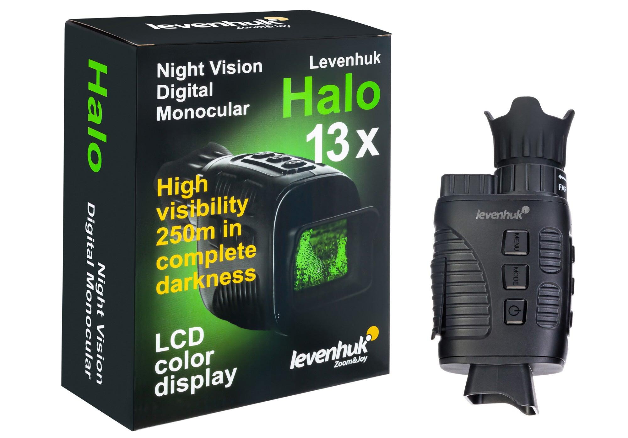 Monóculo de Visão Noturna Digital Halo 13X Levenhuk 3/5