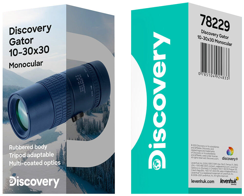 Monoculaire Levenhuk Discovery Gator 10-30x30 2/7