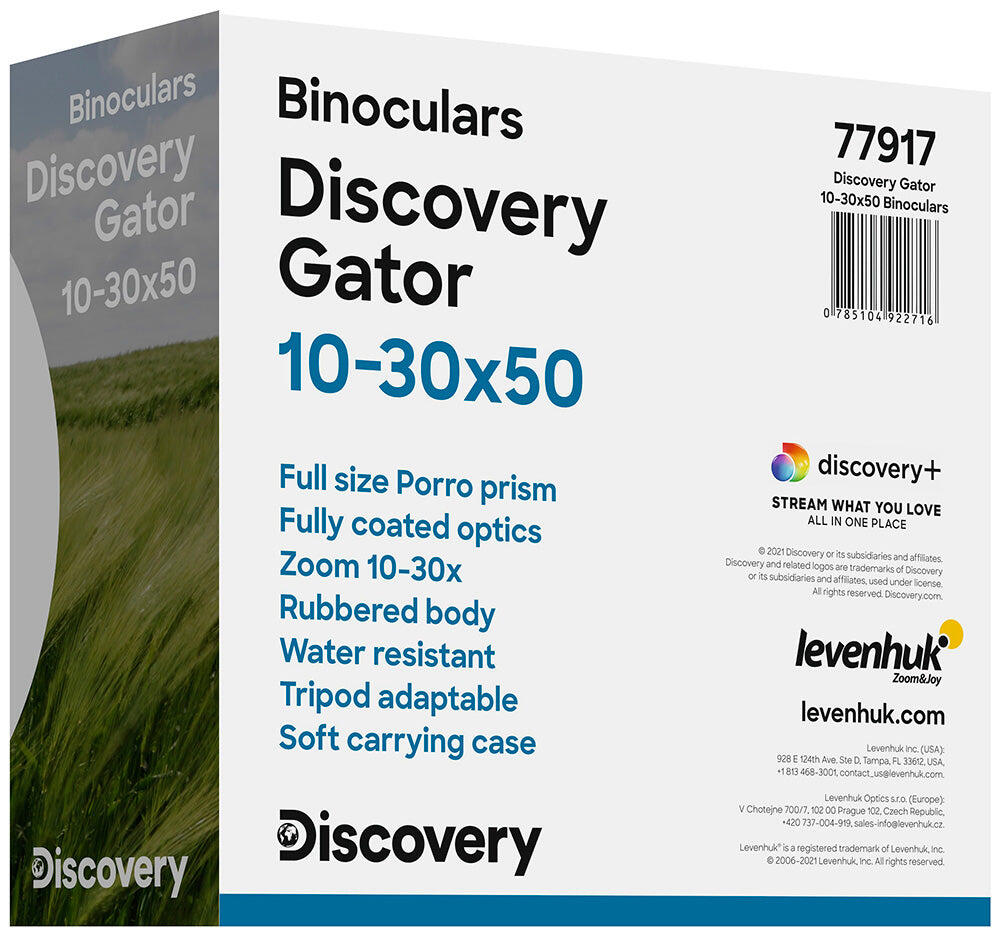 Binóculos Gator 10-30x50 Discovery 3/7