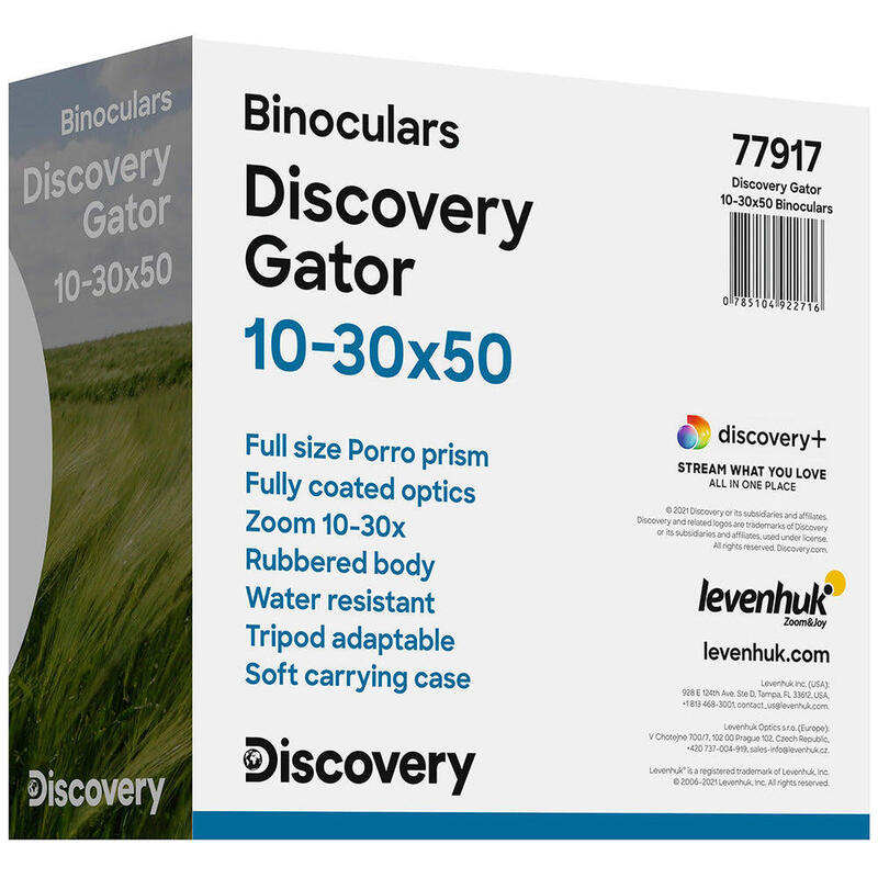 Binóculos Gator 10-30x50 Discovery