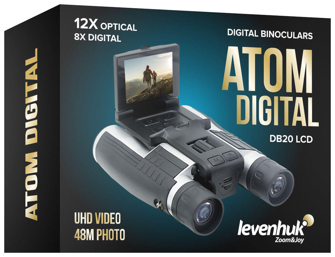 Prismáticos Levenhuk Atom Digital DB20 LCD 2/7
