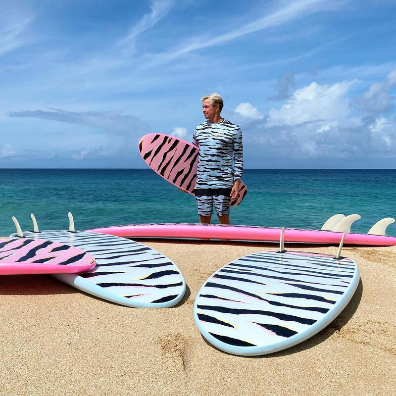 PRANCHA DE SURF ODYSEA 6.6 SKIPPER PRO JOB QUAD (Hot Pink)