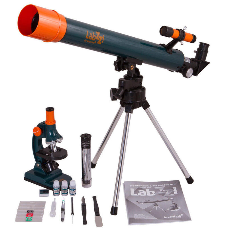 Conjunto Microscópio & Telescópio LabZZ MT2 Levenhuk