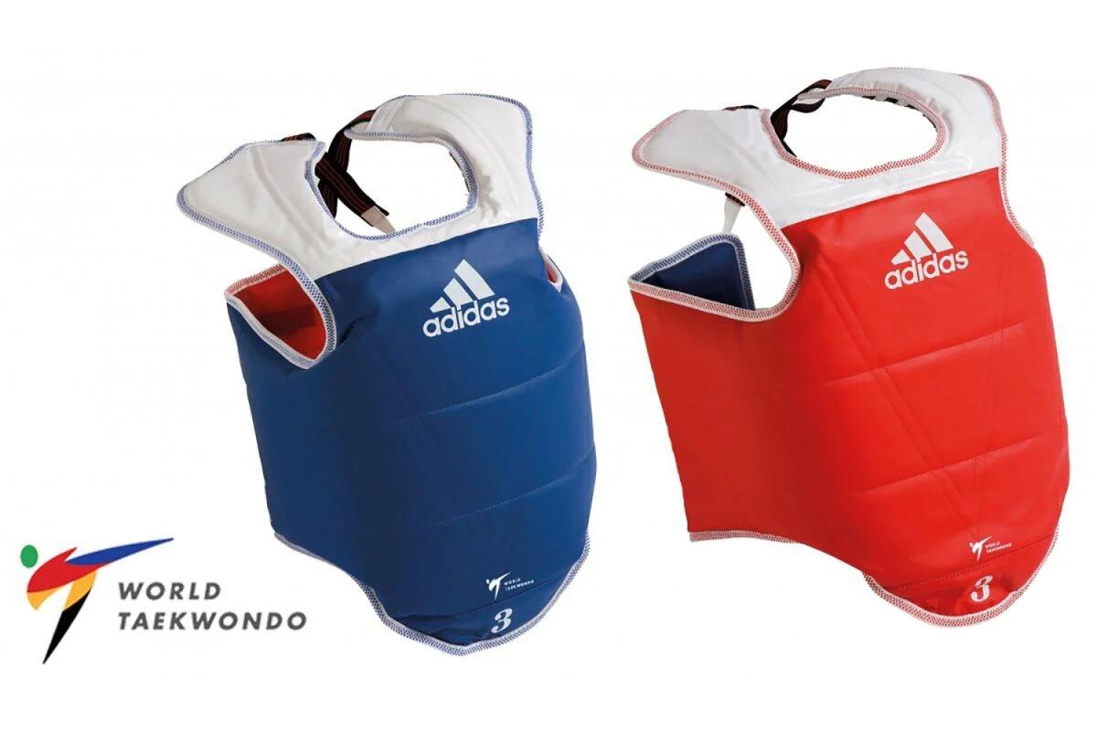 ADIDAS TAEKWONDO WT TKD BODY PROTECTOR 1/6