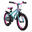 Bikestar, Urban Jungle kinderfiets, 16 inch, paars / turquoise