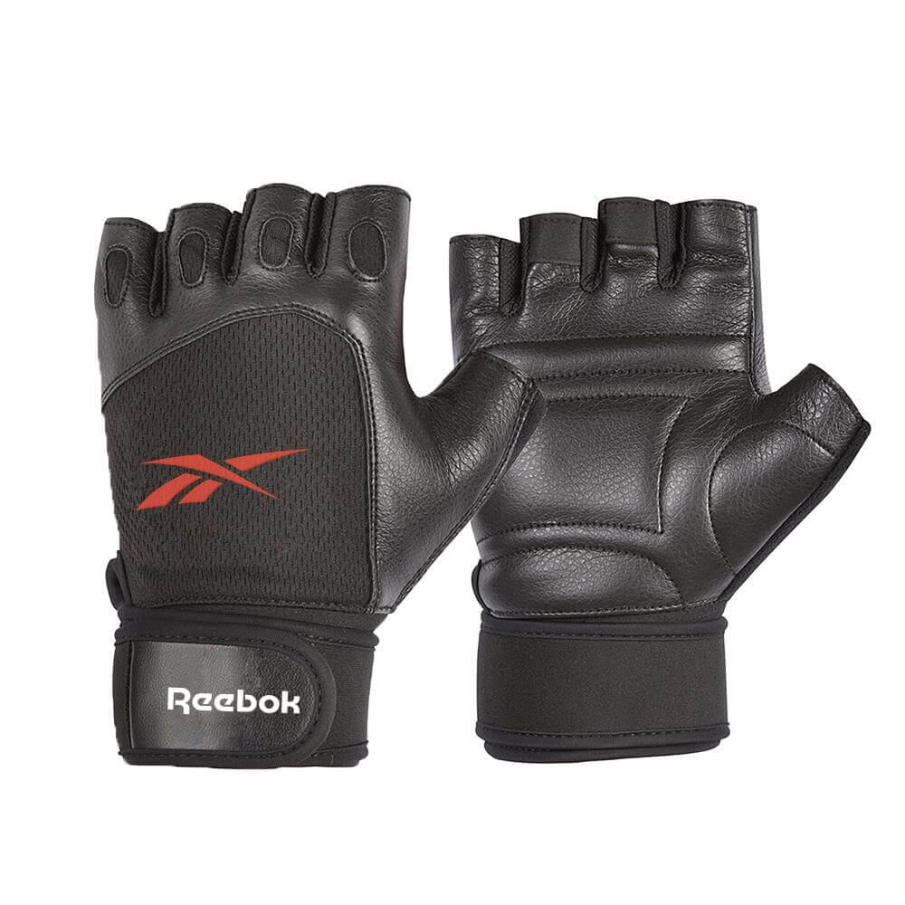 REEBOK Reebok Weight Lifting Gloves, Black