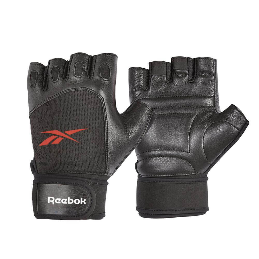 REEBOK Reebok Weight Lifting Gloves, Black