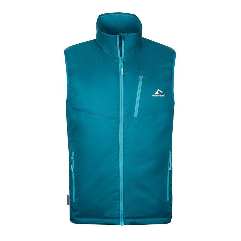 Gilet fonctionnel pour hommes Reykir Xt bleu pétrole/caraïbes