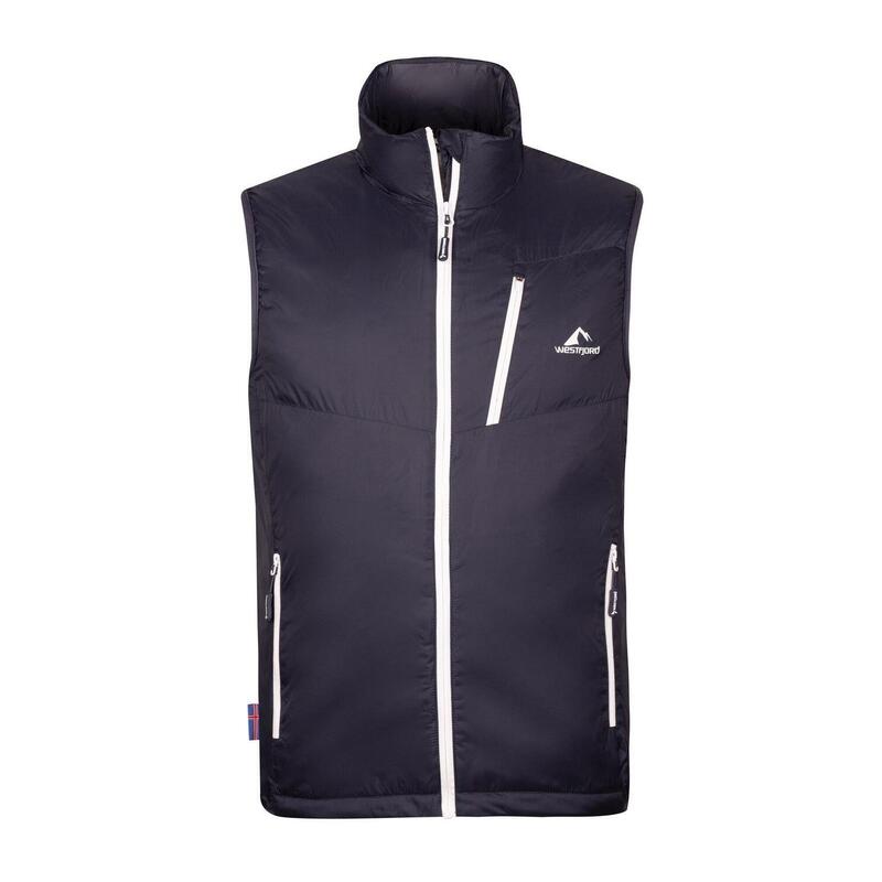 Gilet fonctionnel homme Reykir Xt bleu foncé/blanc