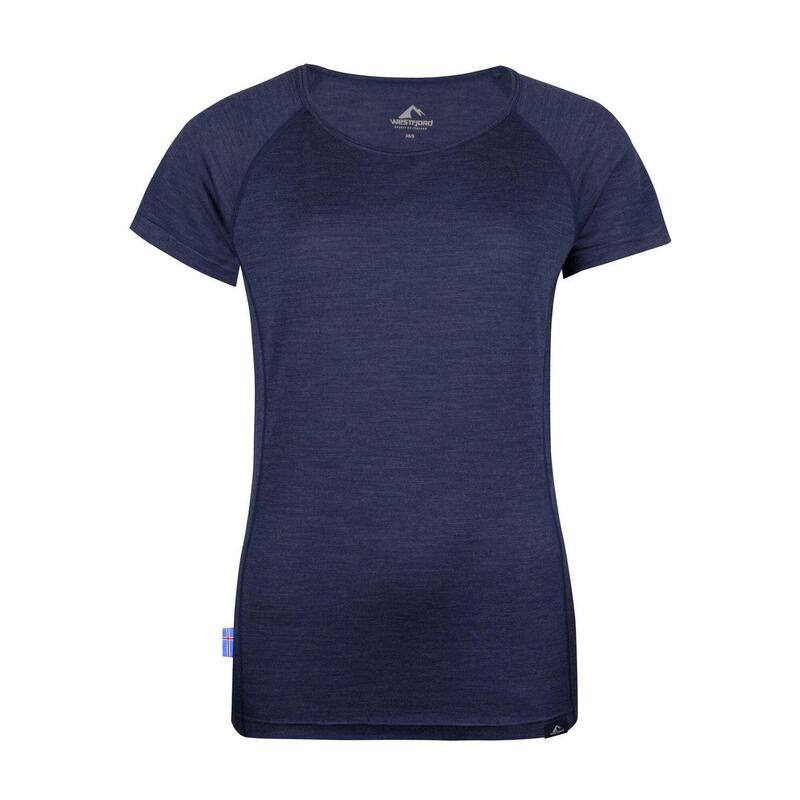 T-shirt femme Askja bleu marine