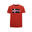 T-shirt homme Hekla rouge rouille