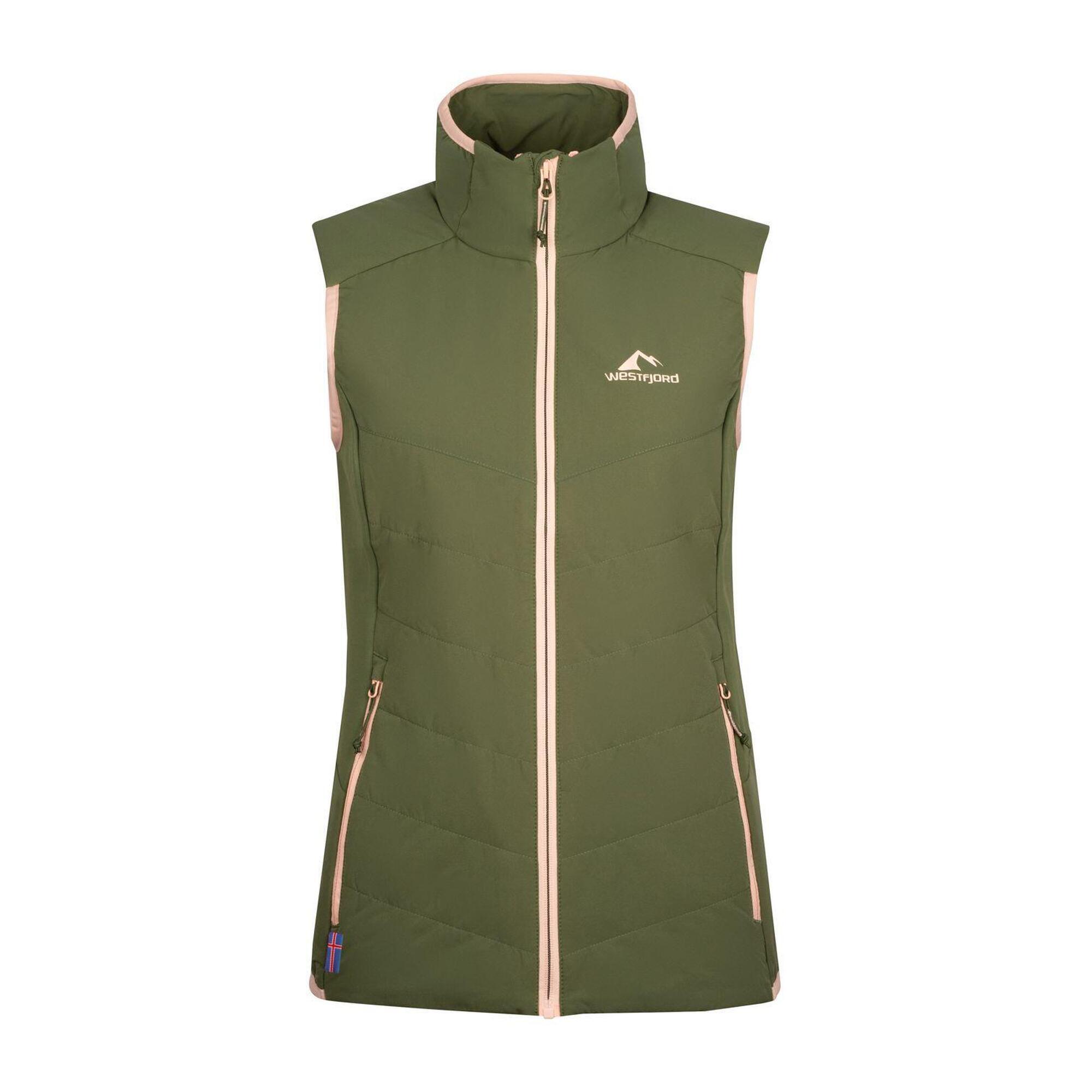 Women's Reykir Xt functional vest Olive/Light Pear