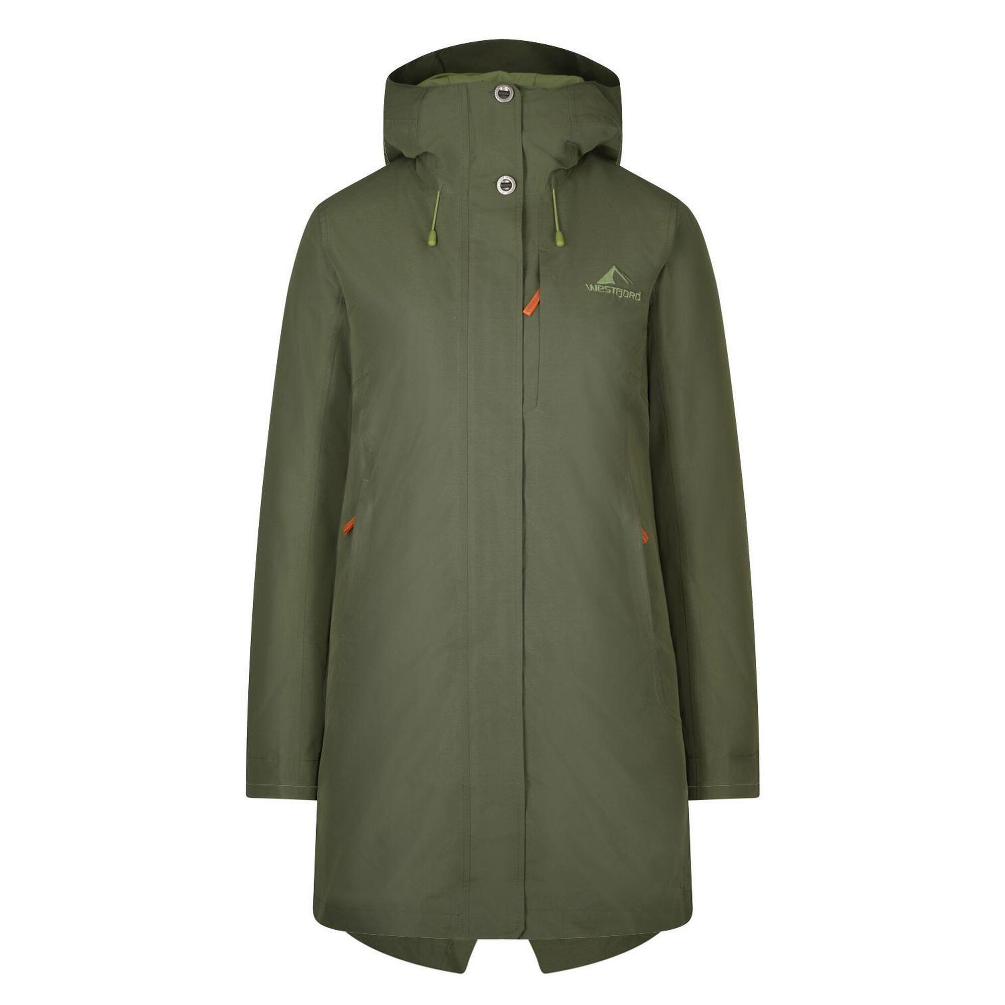 Skogafoss Women's 3in1 Coat Green