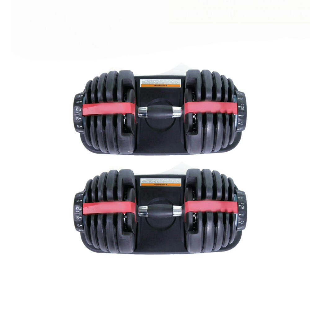 2 Mancuernas Ajustables Power 2,5-24 kg (Par) con Base de Almacenamiento 2/5