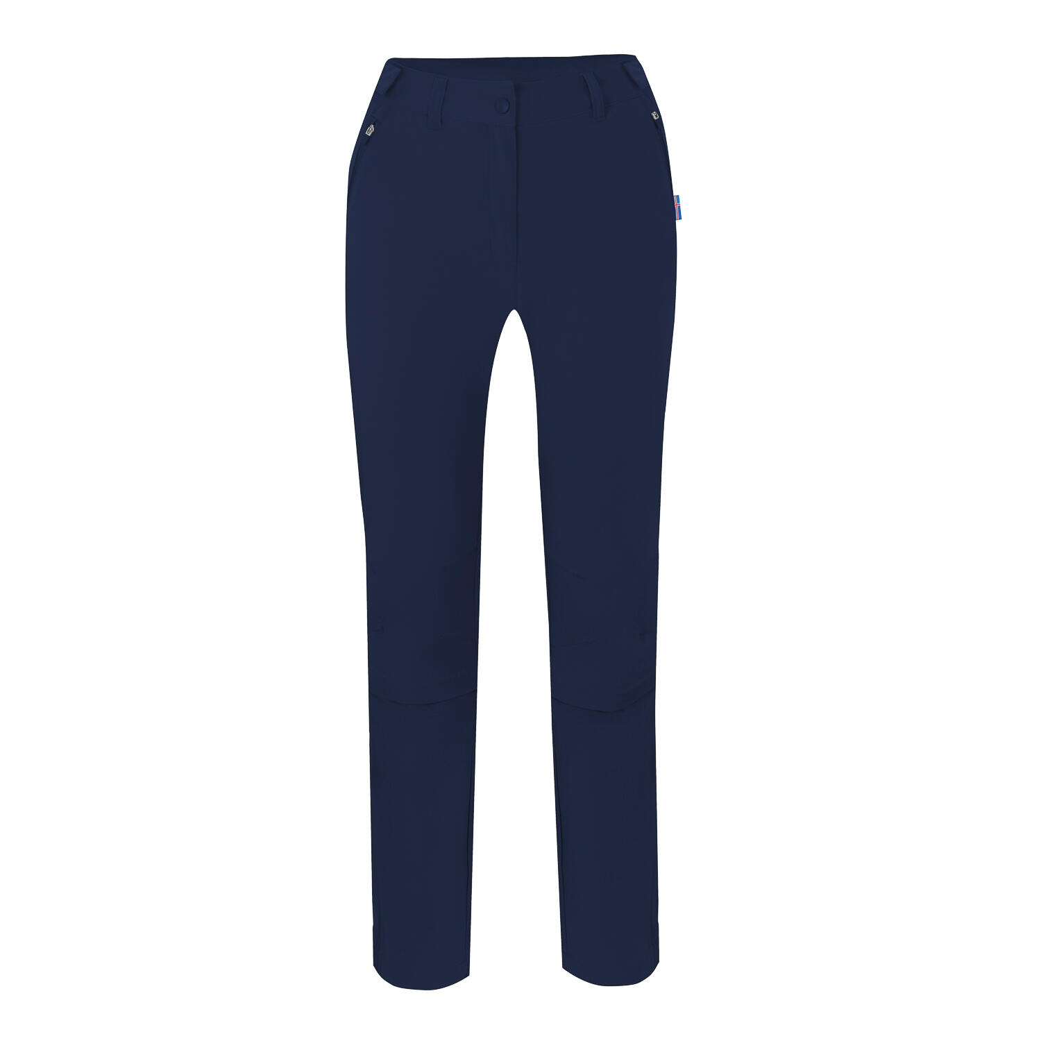 Women's Zipp-Off quick-dry trekking pants SKARDSVIK Navy blue