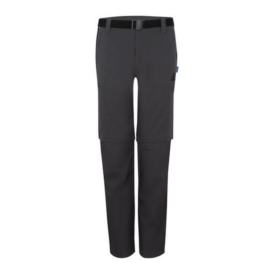 schnelltrocknende Trekkinghose Zipp-Off für Männer SKOGAR Anthrazit