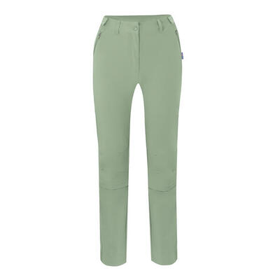 Schnelltrocknende Trekkinghose Zipp-Off für Frauen SKARDSVIK Salbeigrün