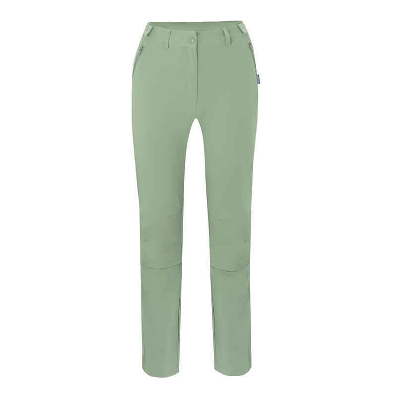 Pantalon de trekking à séchage rapide Zipp-Off pour femmes SKARDSVIK Vert sauge