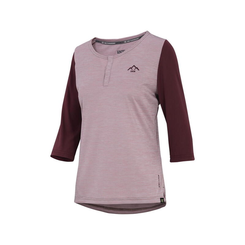 Carve X Women Henley - Topo-Raisin