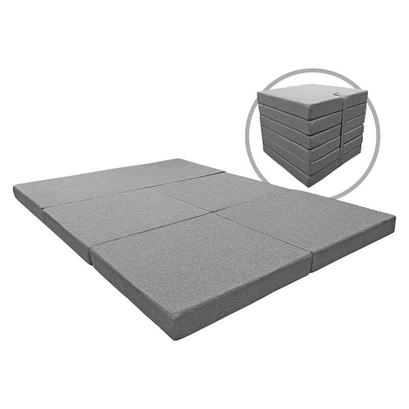Colchón Plegable Camper Universal 6 Piezas (8cm) | Decathlon