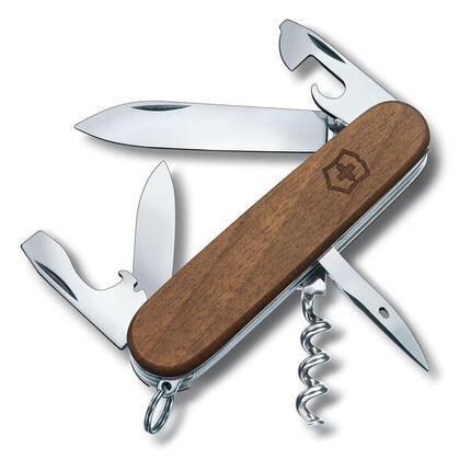 Couteau suisse Victorinox Spartan Wood bois lame inoxid.